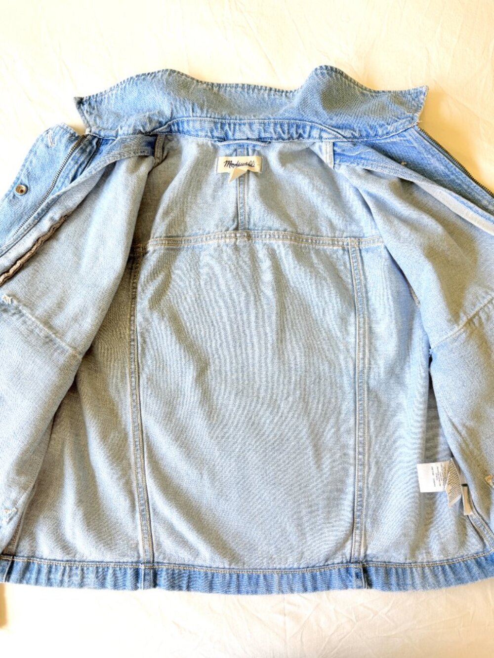 Madewell Kirkham Wash Cropped Cargo Jacket - Picture 9 of 16